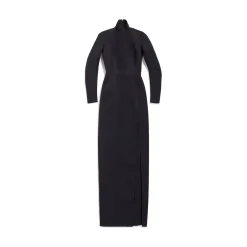 Abito Da Sera Aderente da Donna in Nero