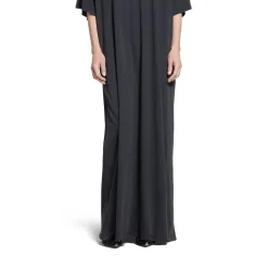 Abito Stile T-shirt Maxi Surfer da Donna in Nero/blu