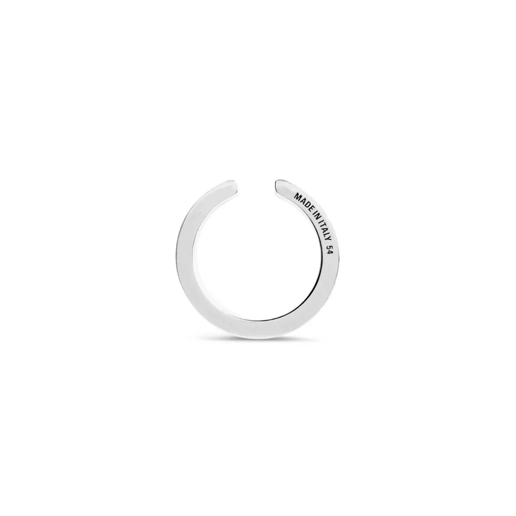 Anello Garage in Argento Anticato