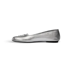 Ballerine Anatomic Metallizzate da Donna in Argento