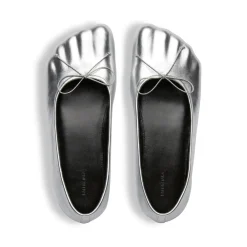 Ballerine Anatomic Metallizzate da Donna in Argento