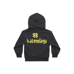 Bambini - Hoodie Tape Type in Nero D&eacute;lav&eacute;