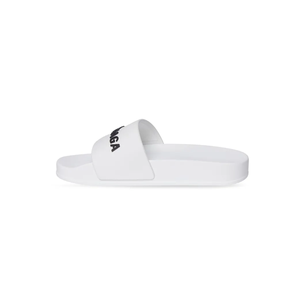 Bambini - Sandali Bassi Pool Slide in Bianco