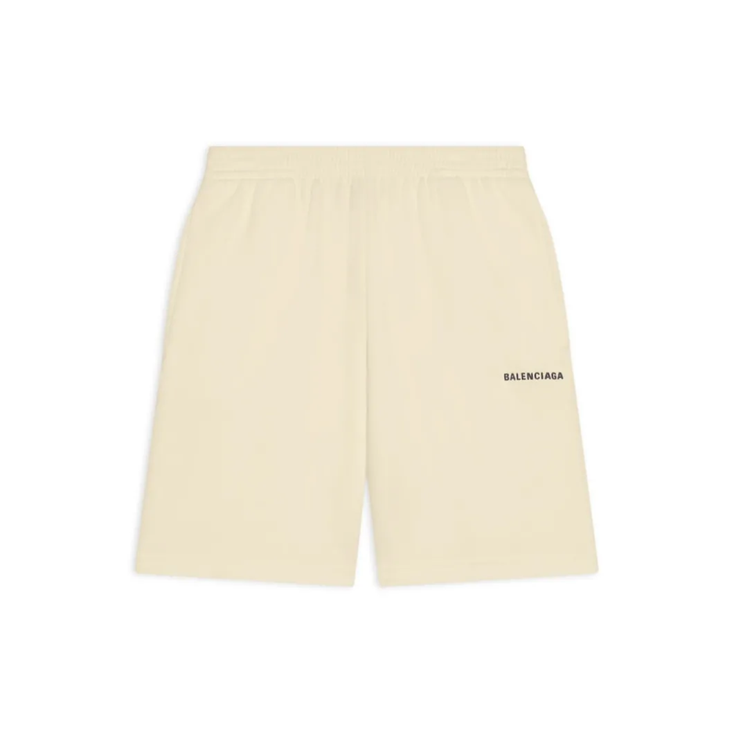 Bambini - Shorts Da Jogging Balenciaga in Beige
