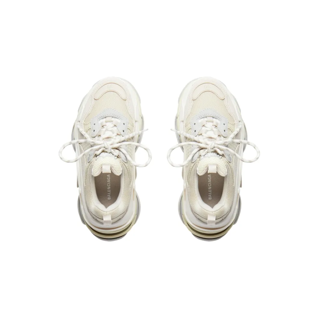 Bambini - Sneaker Triple S in Bianco Sporco
