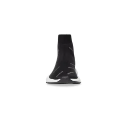 Bambini - Sneakers Speed In Maglia Riciclata Con Allover Logo Riflettente in Nero