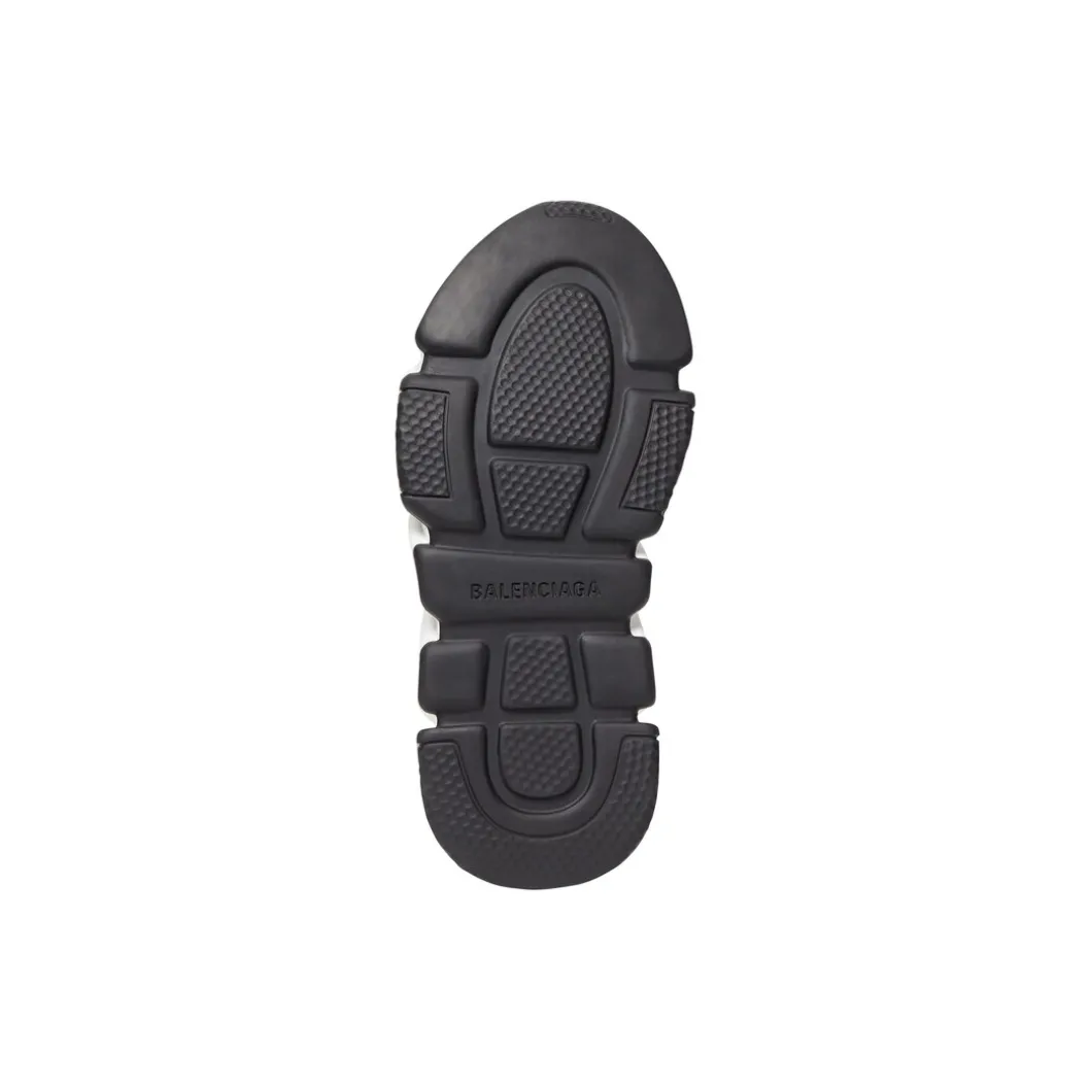 Bambini - Sneakers Speed In Maglia Riciclata Con Allover Logo Riflettente in Nero