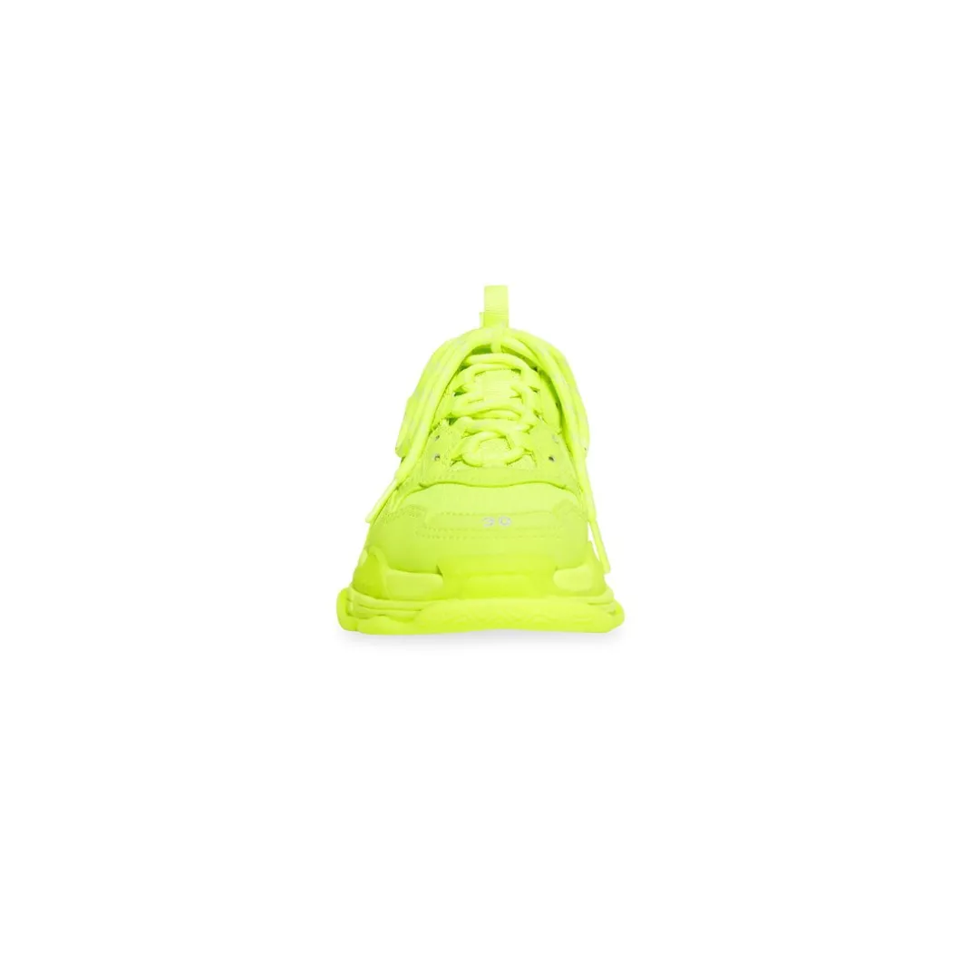 Bambini - Sneakers Triple S in Giallo Fluo