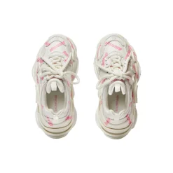 Bambini - Sneakers Triple S Logotype in Bianco