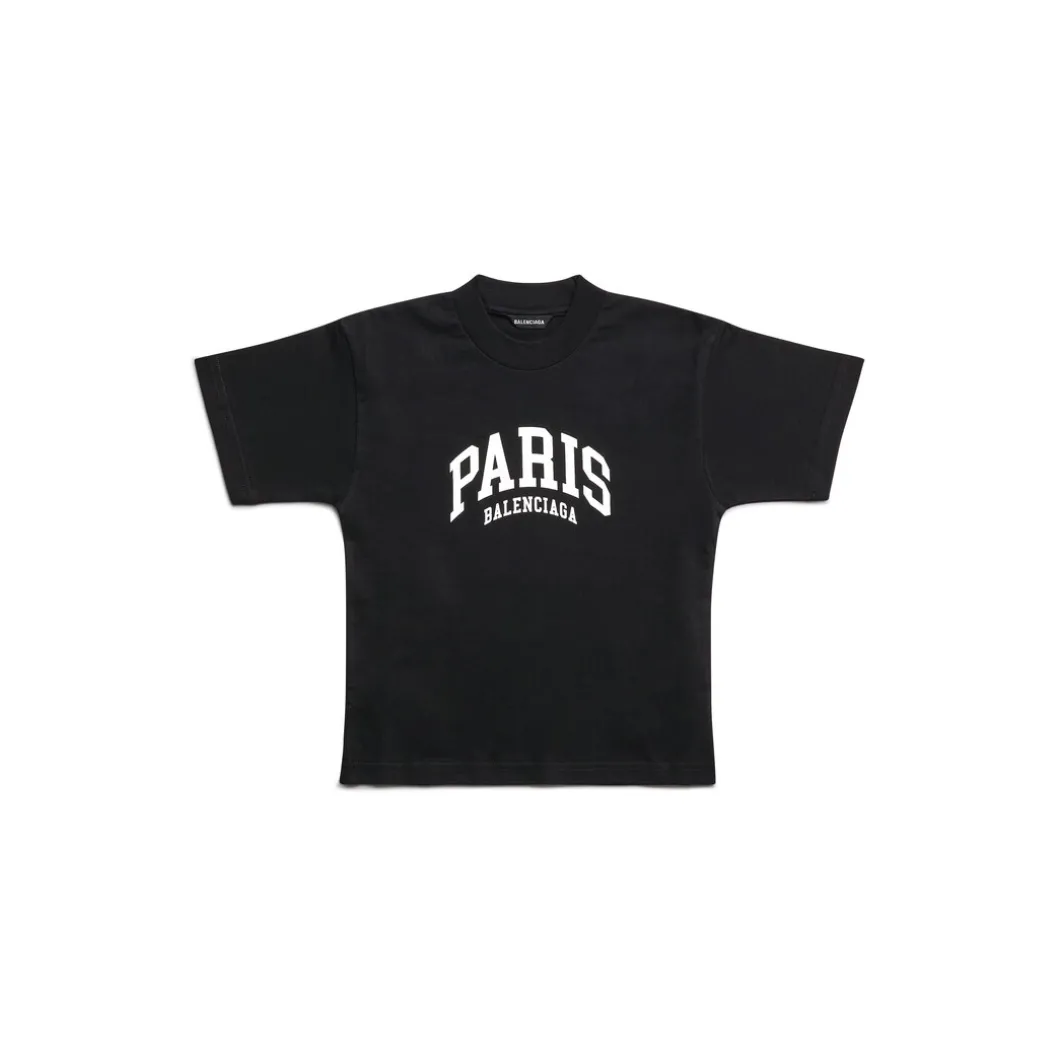 Bambini - T-shirt Cities Paris in Nero