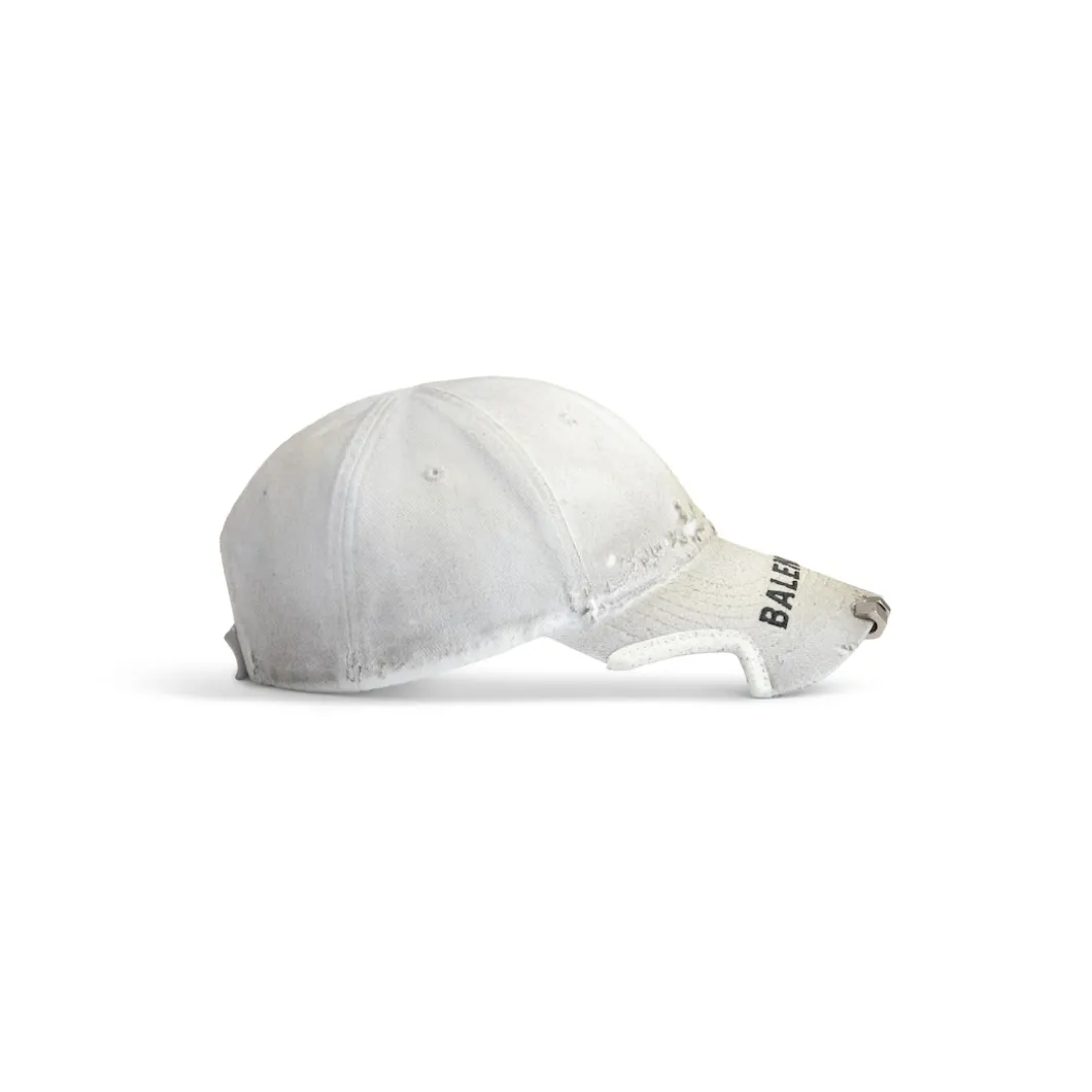 Berretto Balenciaga in Bianco/nero