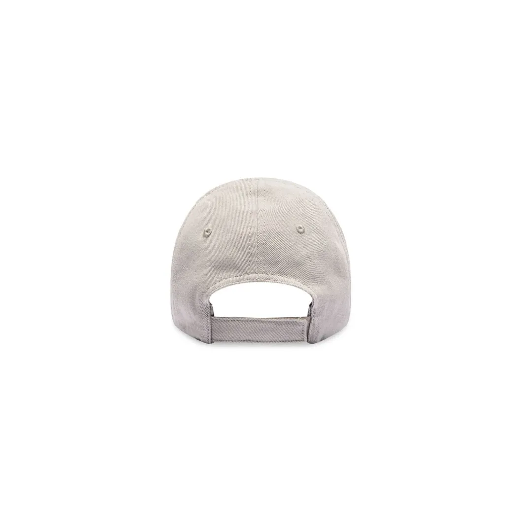 Berretto Con Logo in Grigio