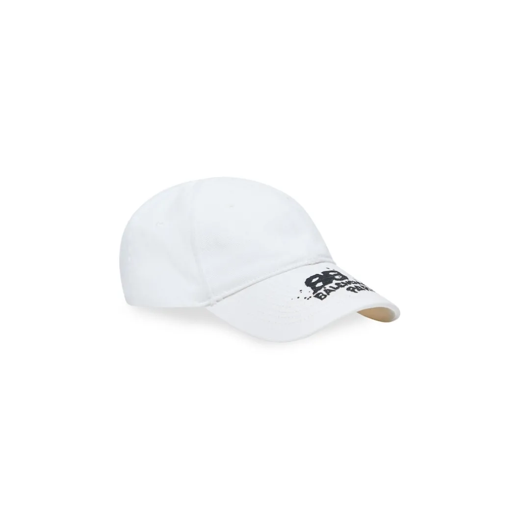 Berretto Hand-drawn Bb Icon in Bianco