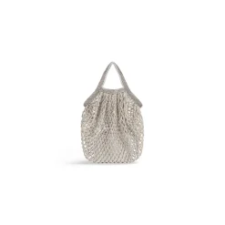 Borsa 24/7 Piccola Con Strass da Donna in Argento