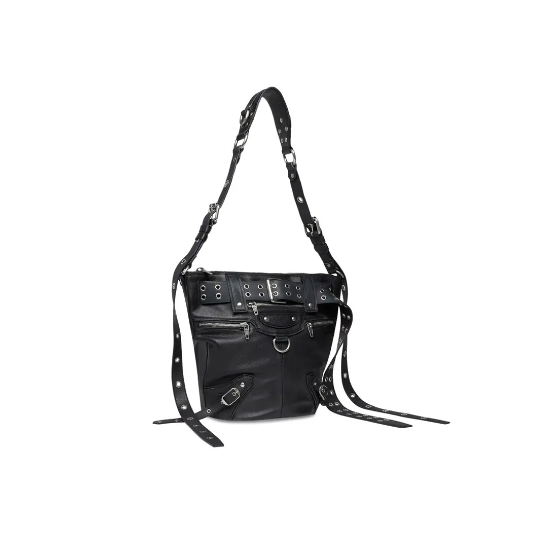Borsa A Secchiello Emo in Nero