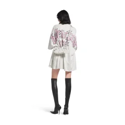 Borsa A Tracolla Le Cagole Xs da Donna in Bianco