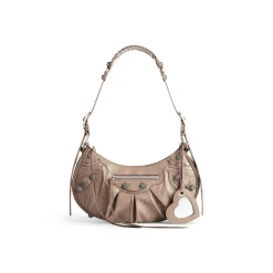 Borsa A Tracolla Le Cagole Piccola da Donna in Marrone Chiaro