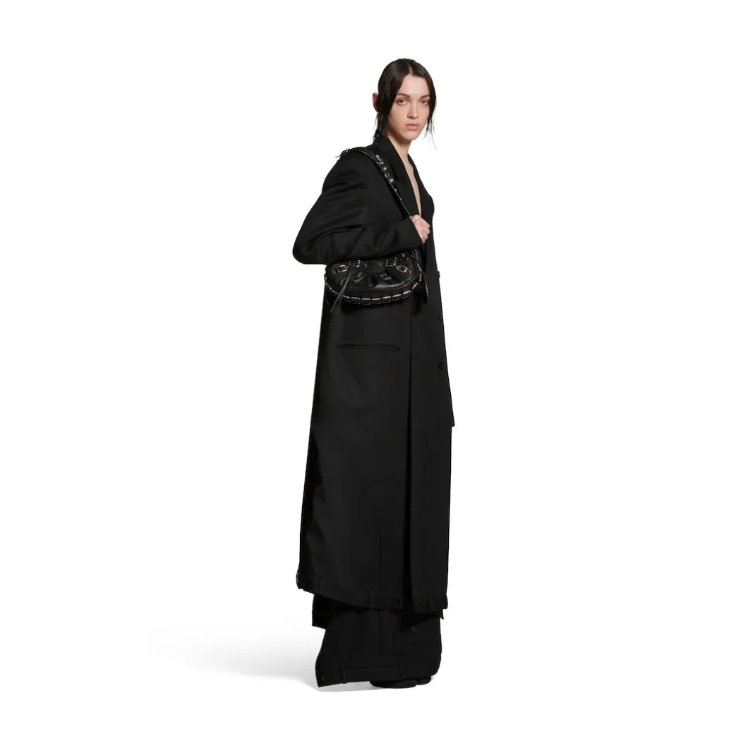 Borsa A Tracolla Le Cagole Xs Con Fibbie da Donna in Nero
