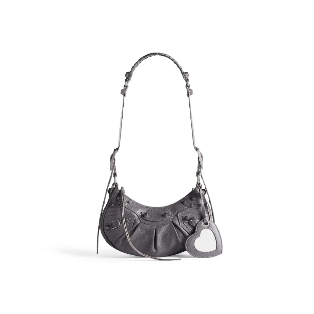 Borsa A Tracolla Le Cagole Xs da Donna in Grigio Scuro