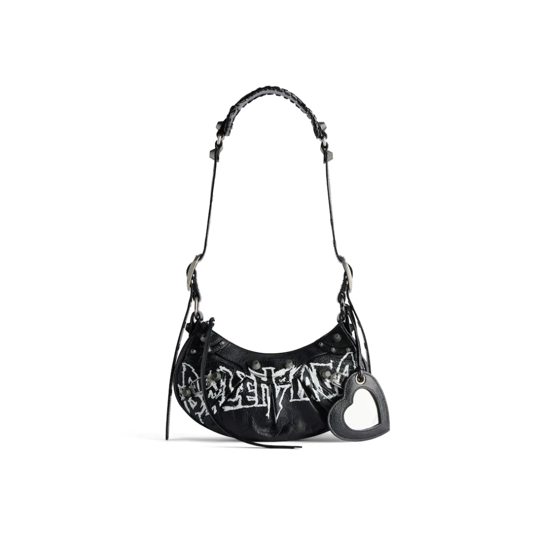 Borsa A Tracolla Le Cagole Xs Diy Metal da Donna in Nero