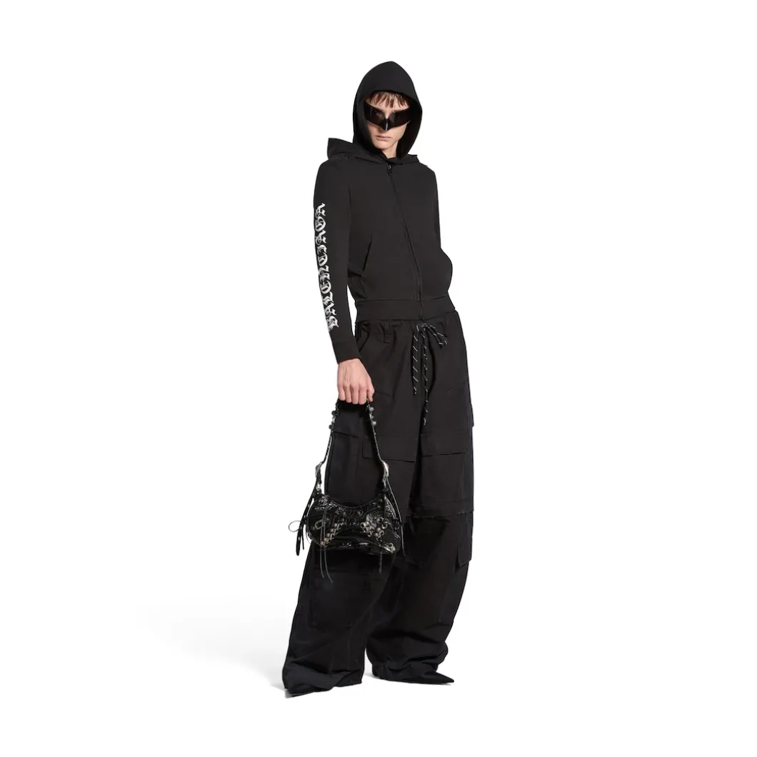 Borsa A Tracolla Le Cagole Xs Con Corsetto da Donna in Nero