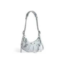Borsa A Tracolla Le Cagole Xs In Denim Con Strass  da Donna in Azzurro
