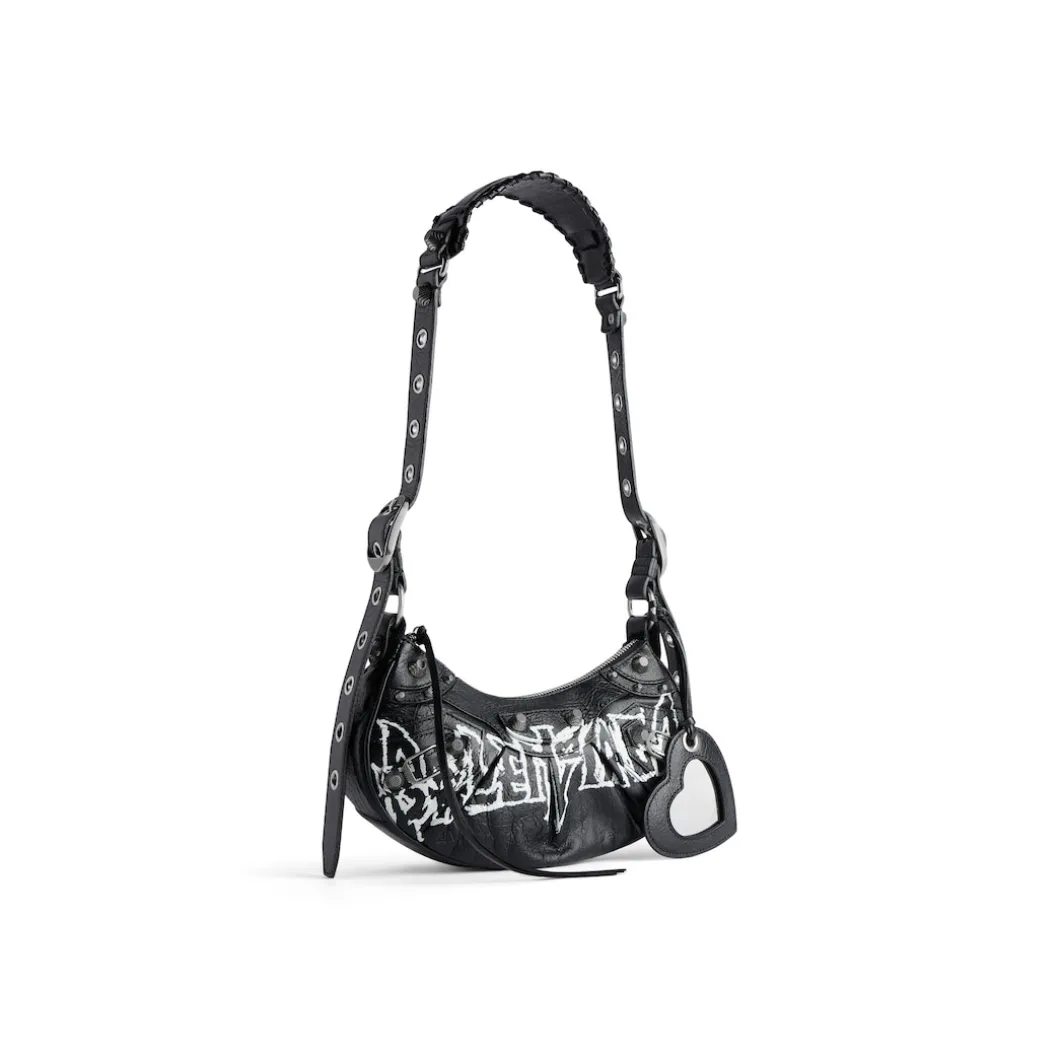 Borsa A Tracolla Le Cagole Xs Diy Metal da Donna in Nero