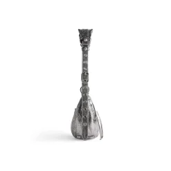 Borsa A Tracolla Le Cagole Piccola Metallizzata da Donna in Argento
