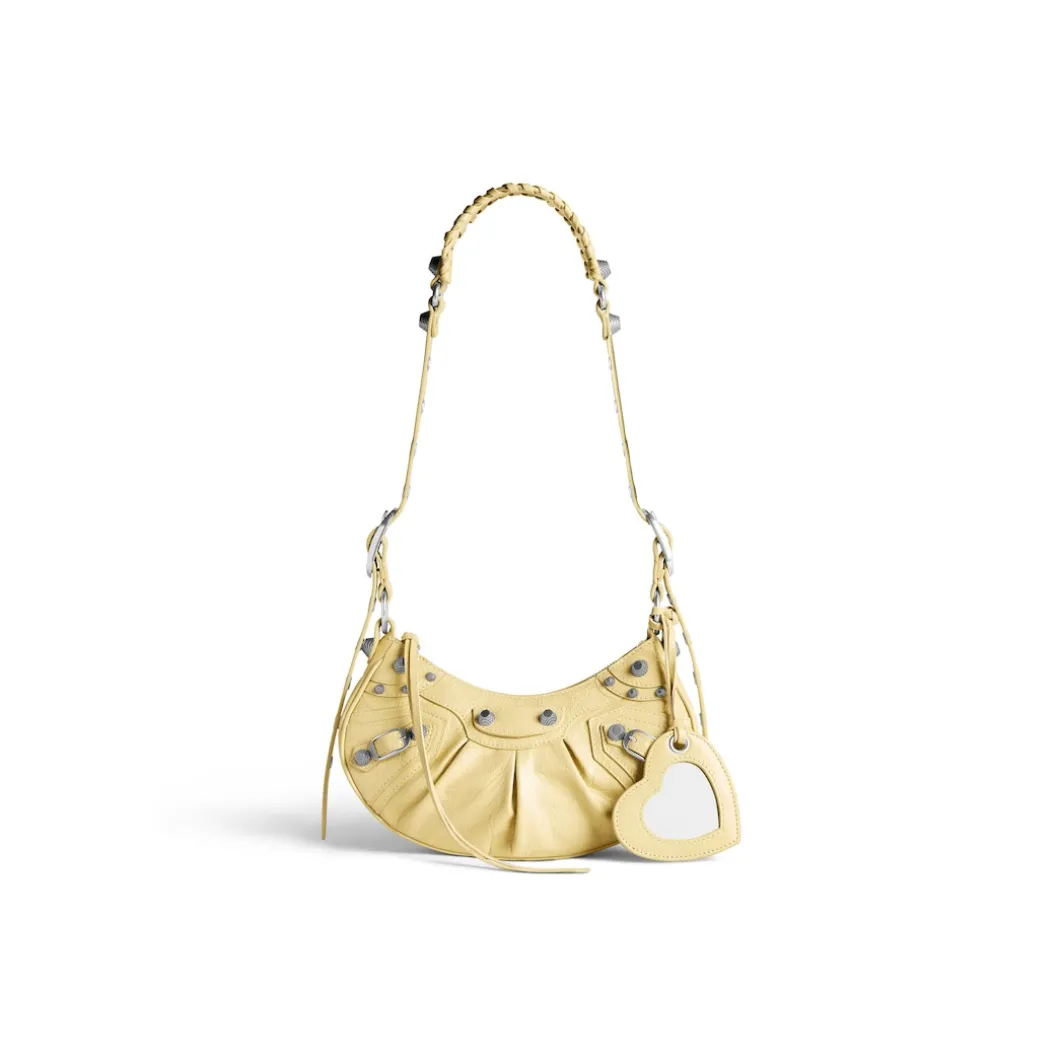 Borsa A Tracolla Le Cagole Xs da Donna in Giallo Chiaro