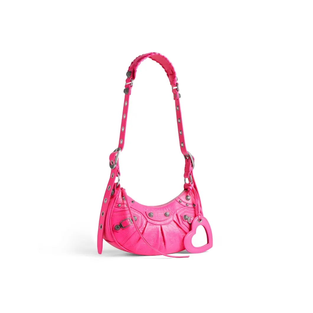 Borsa A Tracolla Le Cagole Xs da Donna in Rosa Fluo