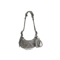 Borsa A Tracolla Le Cagole Xs Con Strass da Donna in Grigio