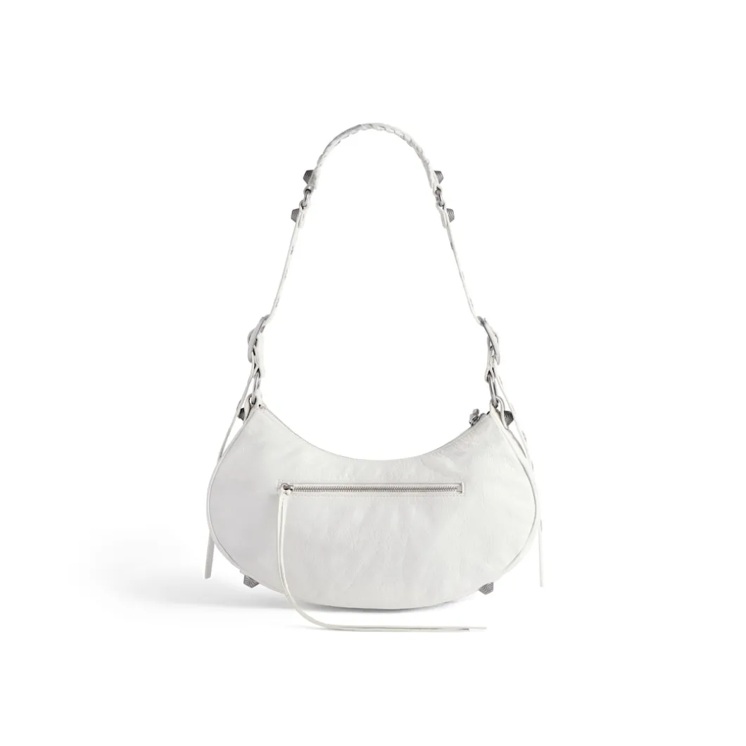 Borsa A Tracolla Le Cagole Piccola da Donna in Bianco