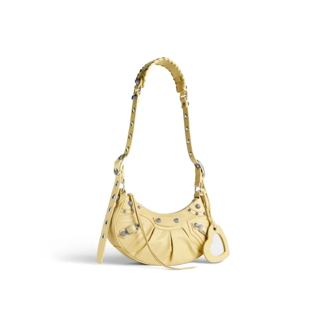 Borsa A Tracolla Le Cagole Xs da Donna in Giallo Chiaro