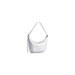 Borsa A Tracolla Mary-kate Metallizzata  da Donna in Argento