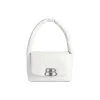 Borsa A Tracolla Monaco Piccola  da Donna in Bianco