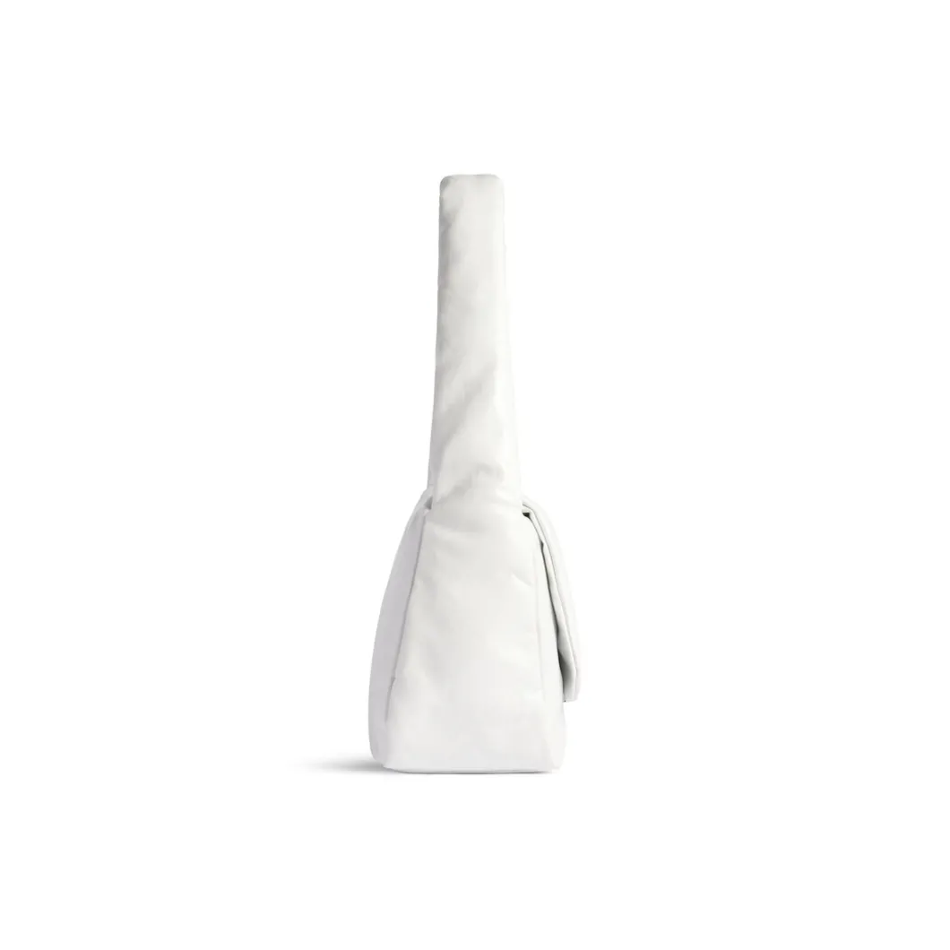 Borsa A Tracolla Monaco Piccola da Donna in Bianco