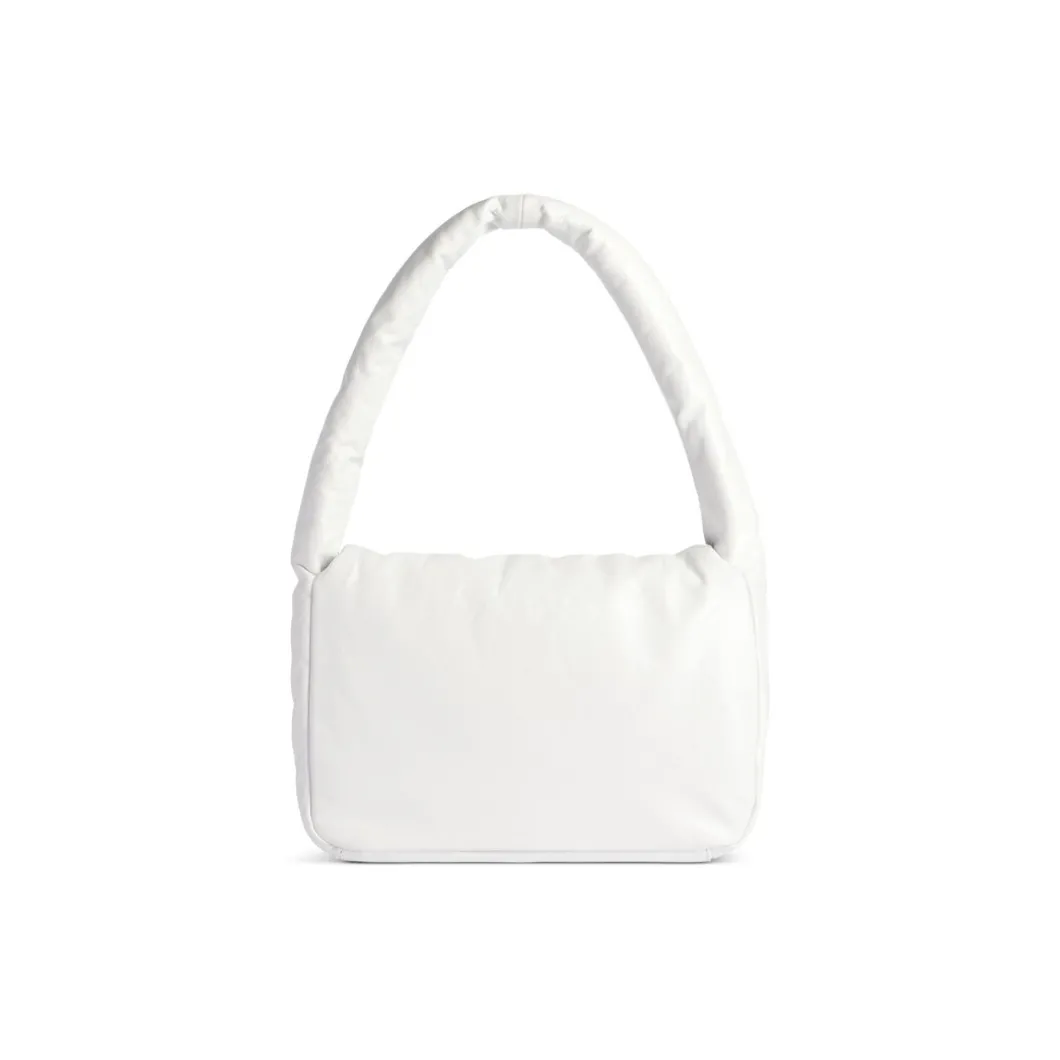 Borsa A Tracolla Monaco Piccola da Donna in Bianco
