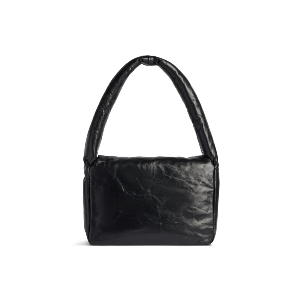 Borsa A Tracolla Monaco Piccola da Donna in Nero