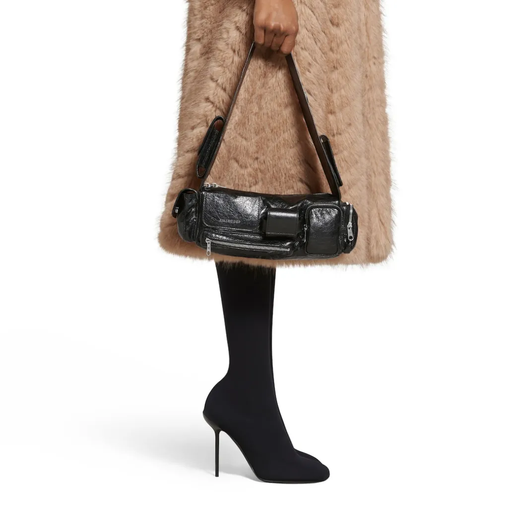 Borsa A Tracolla Superbusy Xs in Nero