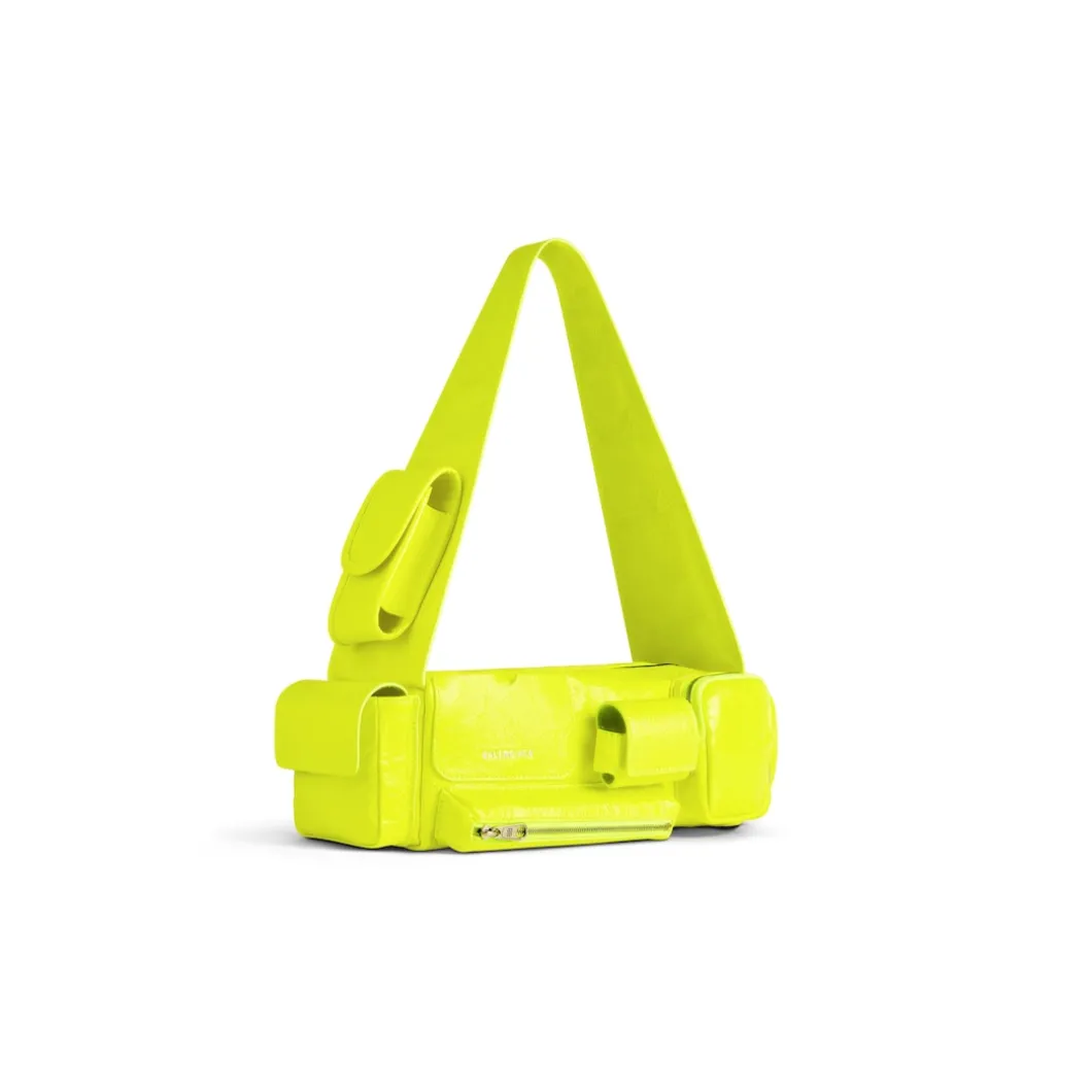 Borsa A Tracolla Superbusy Xs da Donna in Giallo Fluo