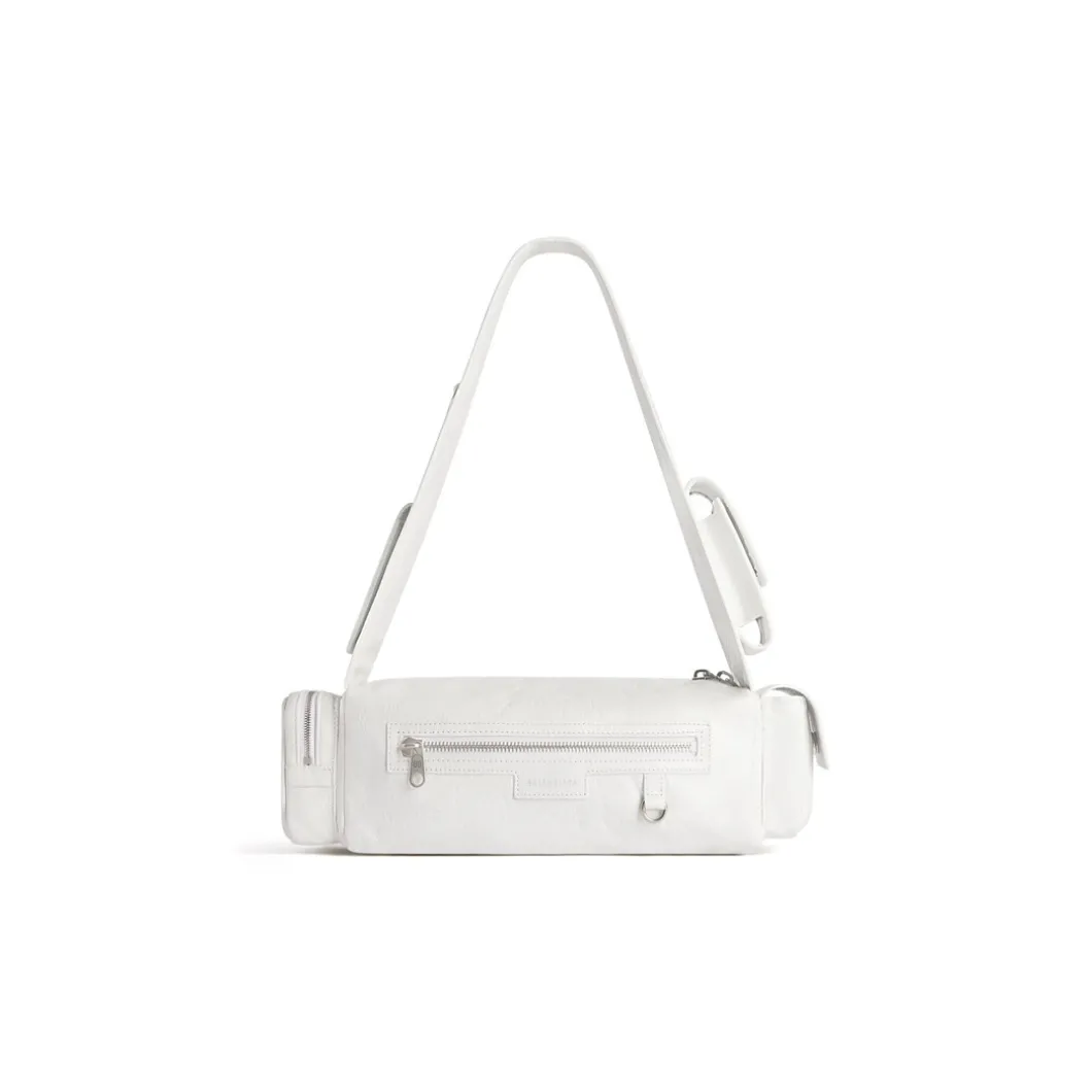 Borsa A Tracolla Superbusy Xs da Donna in Bianco Ottico