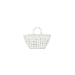 Borsa Bistro Xs Basket Con Tracolla da Donna in Bianco