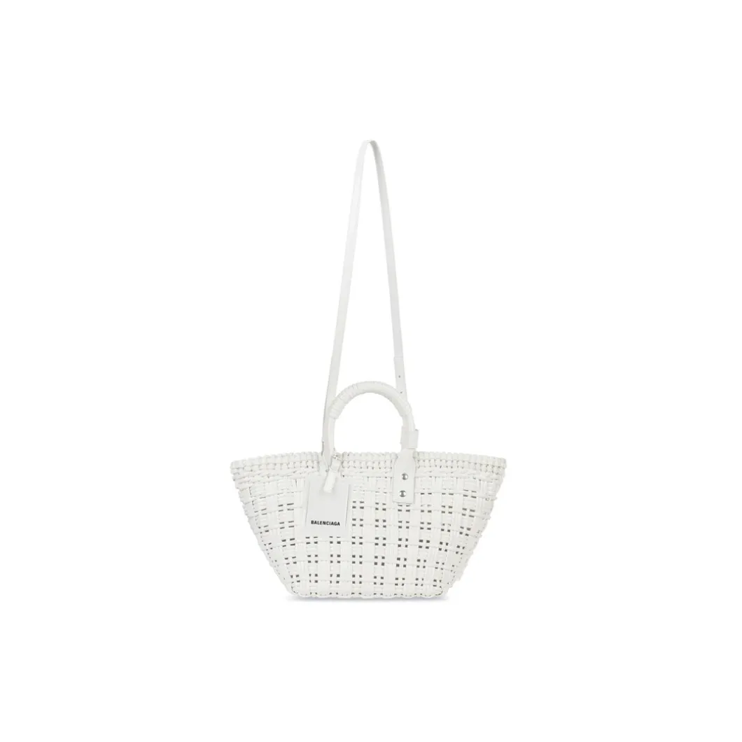 Borsa Bistro Xs Basket Con Tracolla da Donna in Bianco