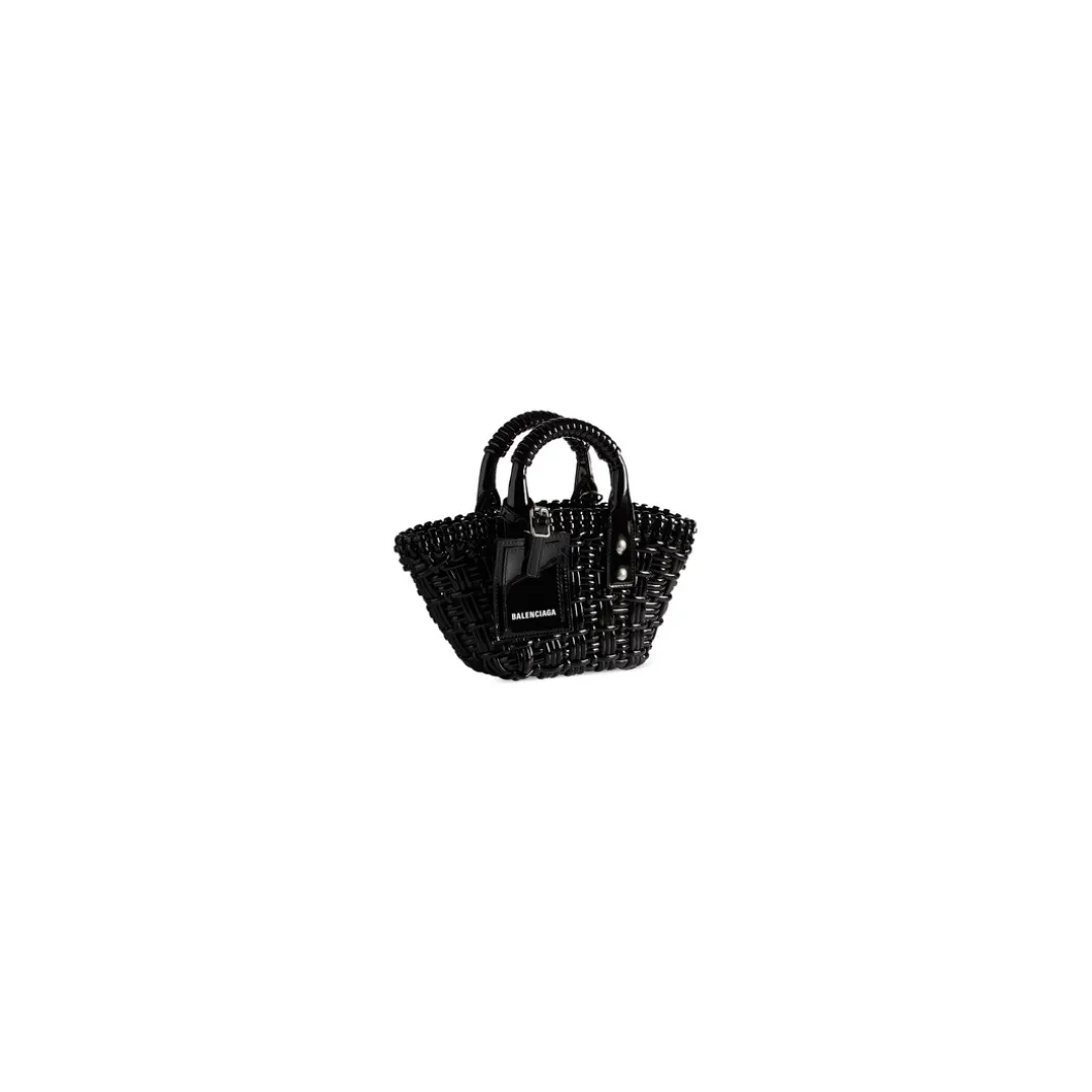 Borsa Bistro Xxs Basket Con Tracolla da Donna in Nero