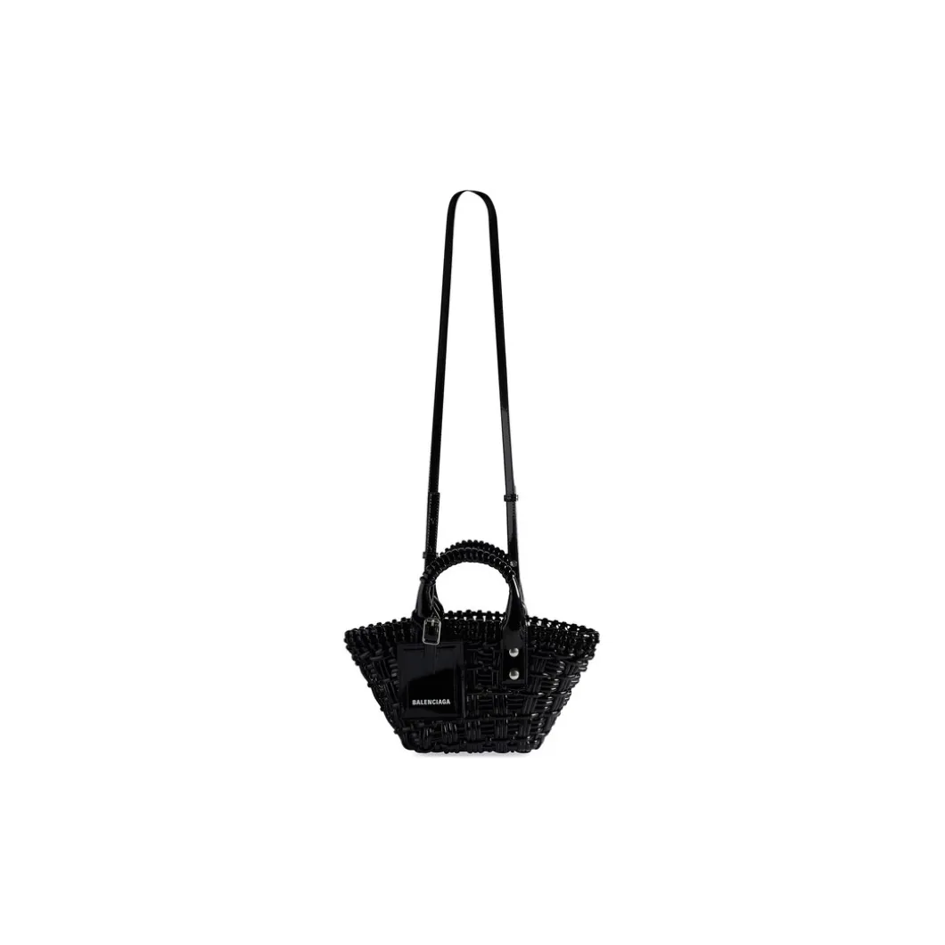 Borsa Bistro Xxs Basket Con Tracolla da Donna in Nero