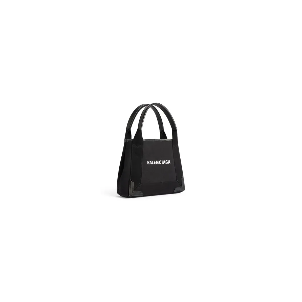 Borsa Cabas Navy Xs da Donna in Nero