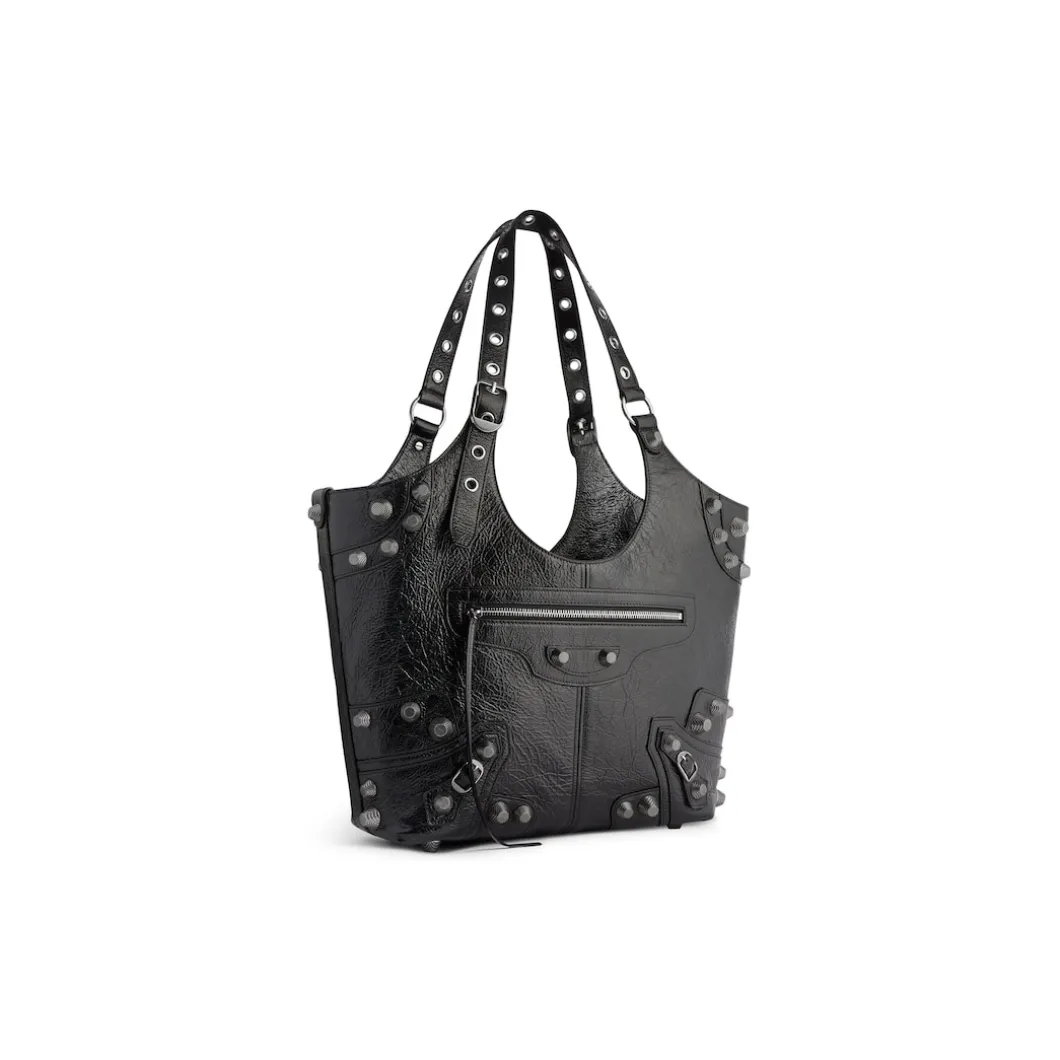 Borsa Carry All Le Cagole Media da Donna in Nero