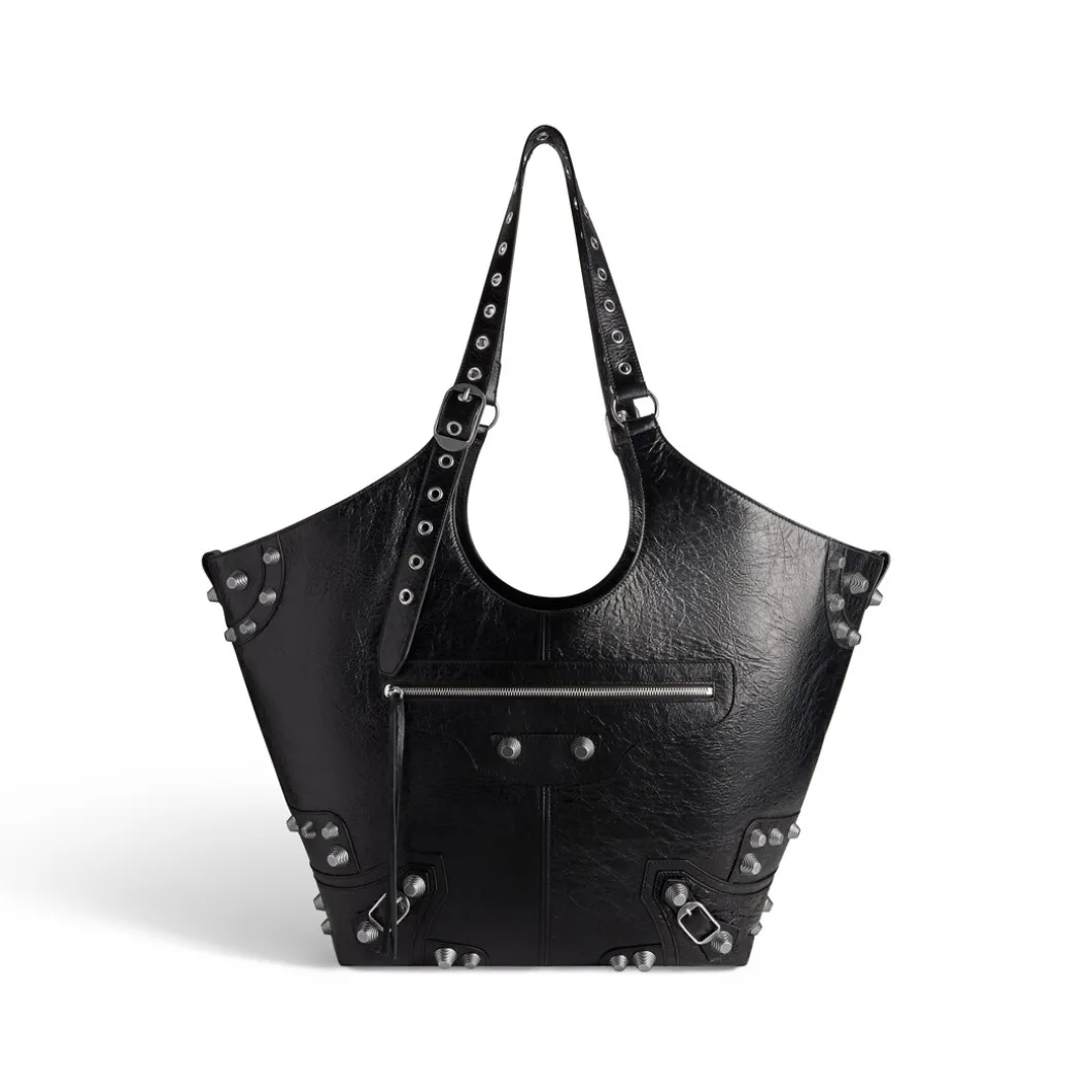 Borsa Carry All Le Cagole Grande da Donna in Nero