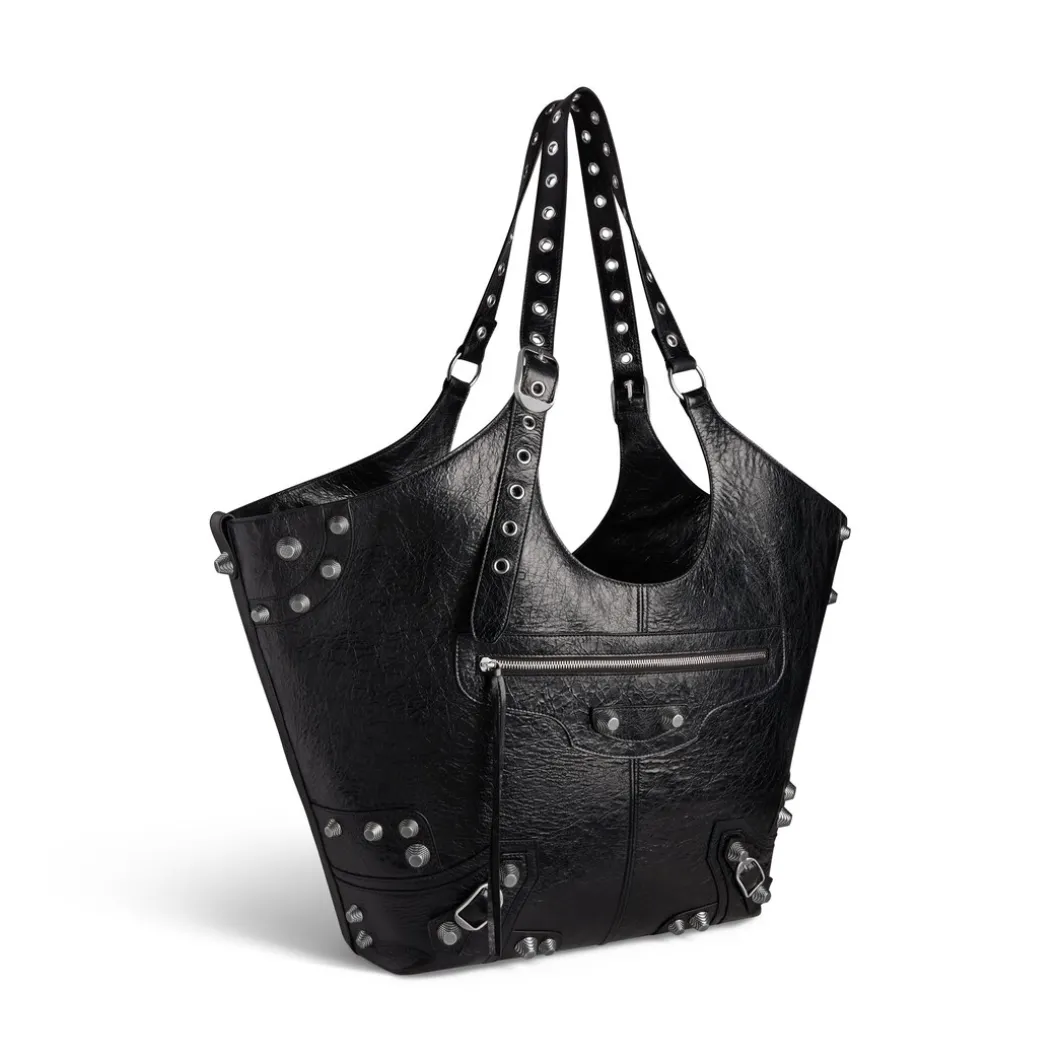 Borsa Carry All Le Cagole Grande da Donna in Nero
