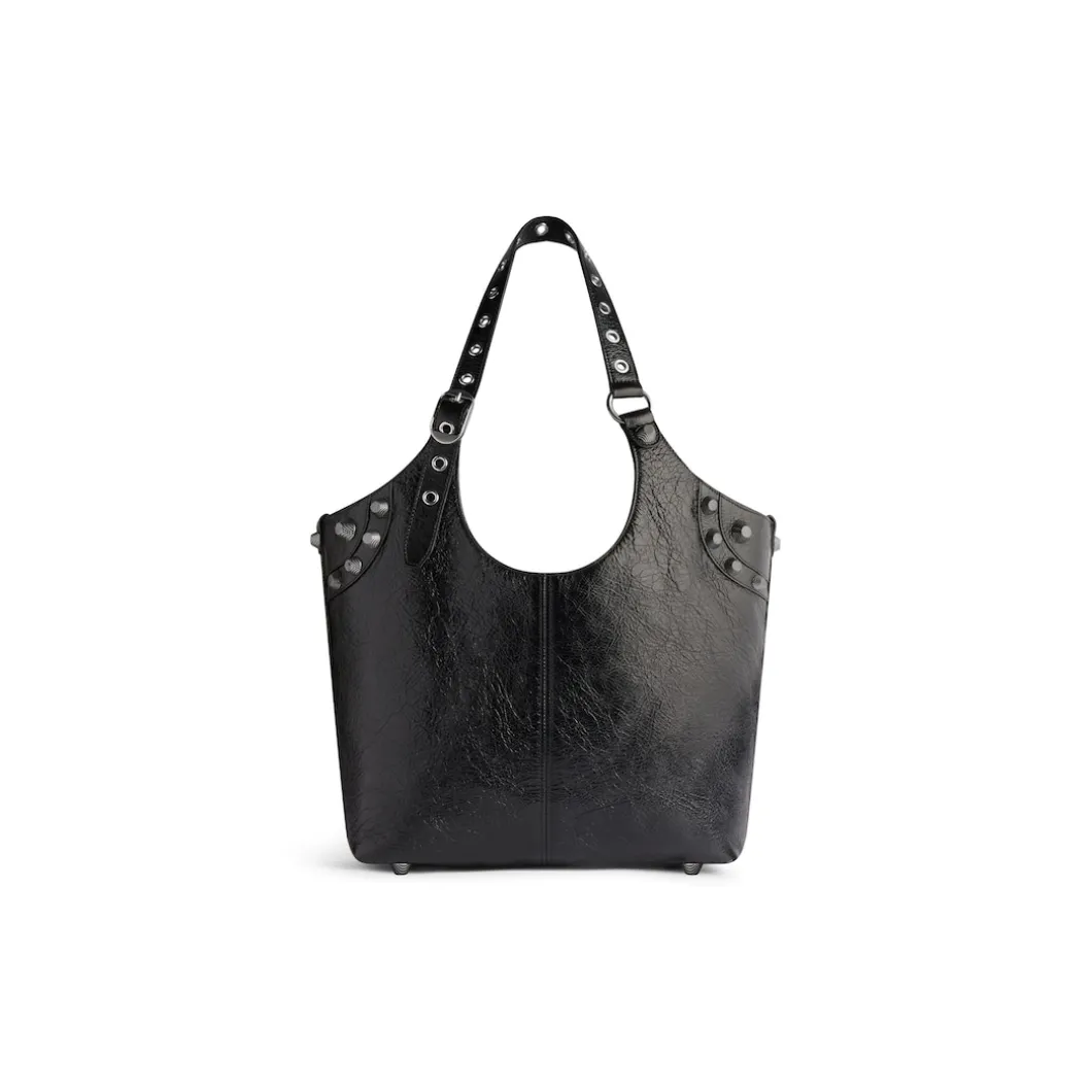 Borsa Carry All Le Cagole Media da Donna in Nero